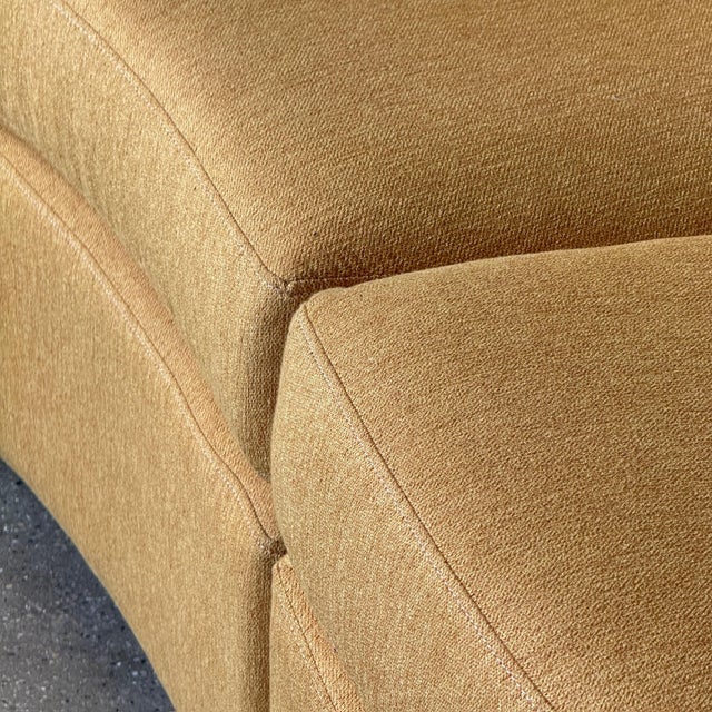 Serpentine Wave Sofa by Vladimir Kagan for American Leather For Sale In Chicago - Image 6 of 12