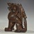 Antiqued Bronze Mythical Beast Sculpture - Dragon Figure Desk Decor For Sale - Image 4 of 9