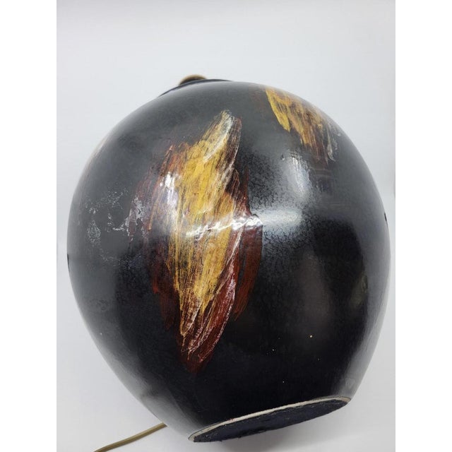 Ceramic Lamp by Hubert Olivier, France, 1980 For Sale - Image 11 of 18