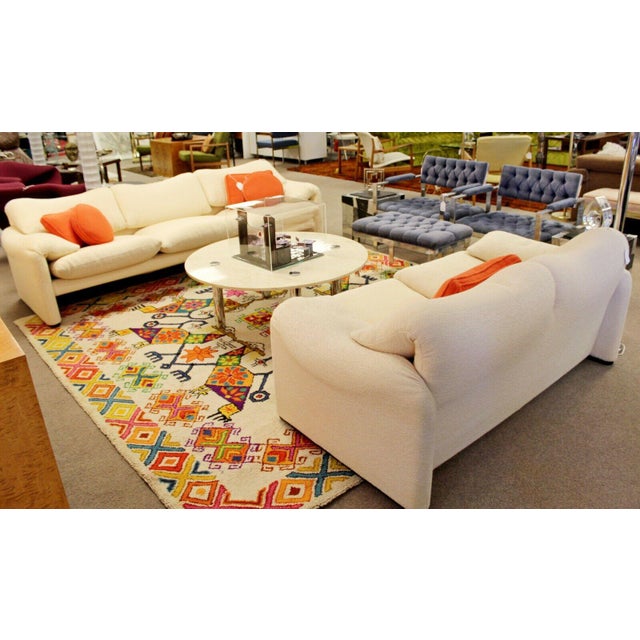 Mid Century Modern Harvey Probber Tufted Velvet Chrome ...