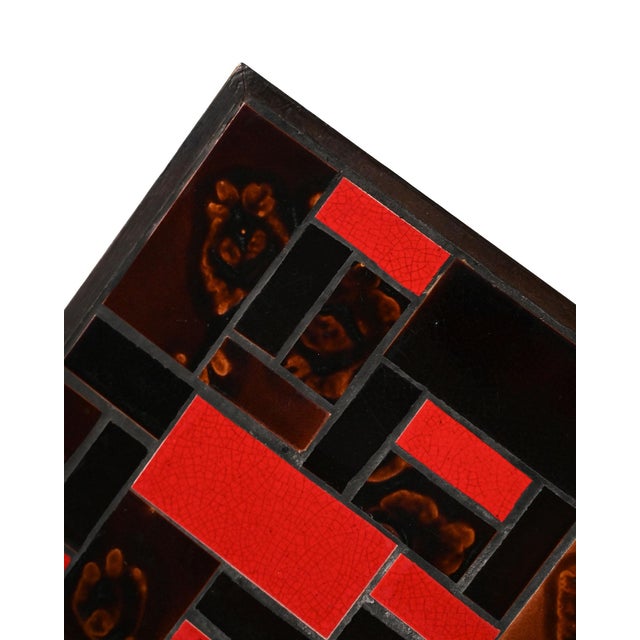 Coffee Tables with Mosaic Tops, Japan, 1960s, Set of 2 For Sale - Image 6 of 9