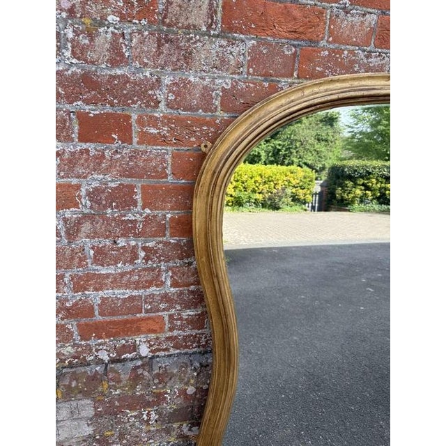 W: 130cm (51.2")h: 132cm (52")d: 5cm (2") a wonderful large antique english 19th century carved wood & gesso gilt hour...