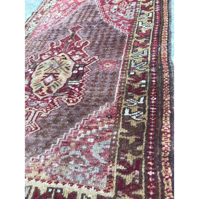Small Turkish Yastik Rug For Sale - Image 11 of 16