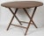 Wood Vintage Scandinavian Campaign Table, Early 20th Century For Sale - Image 7 of 10