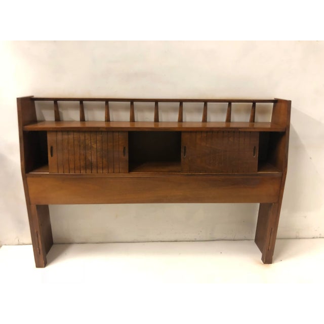 MidCentury Modern Full/Queen Headboard Att. Drexel Chairish