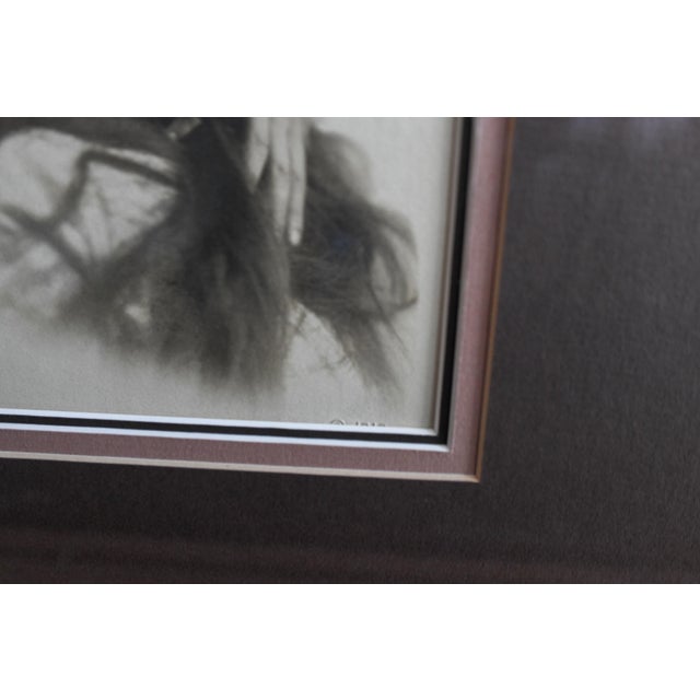1915 Pictorialist Nude Fine Art Framed Photograph, Cleo by Kenneth McInnis For Sale In Washington DC - Image 6 of 7