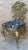 Rococo 1930s Italian Rococo Style Giltwood Chair with Rich Blue Damask Upholstery For Sale - Image 3 of 18