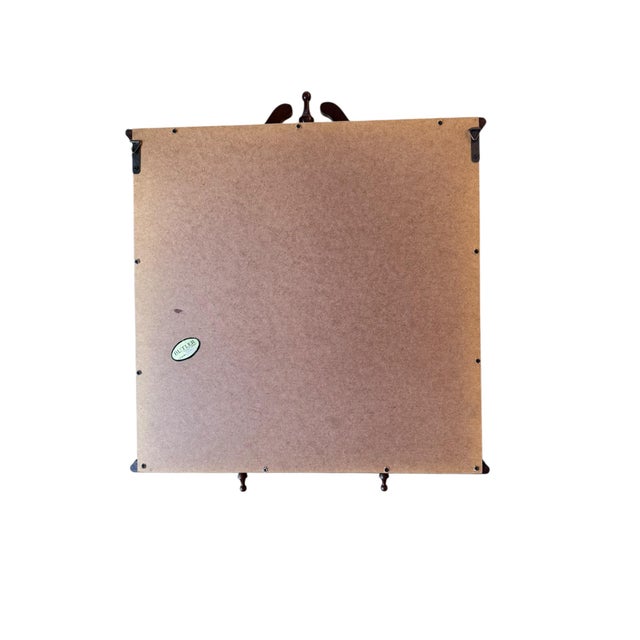 Victorian Curved Glass Mahogany 3 Tier Hanging Vitrine Wall Display Curio Cabinet For Sale - Image 6 of 13