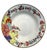 Late 20th Century Imperial Leaf Tobacco Leaf Rim Soup Bowl Floral Gold Trim China For Sale - Image 4 of 5