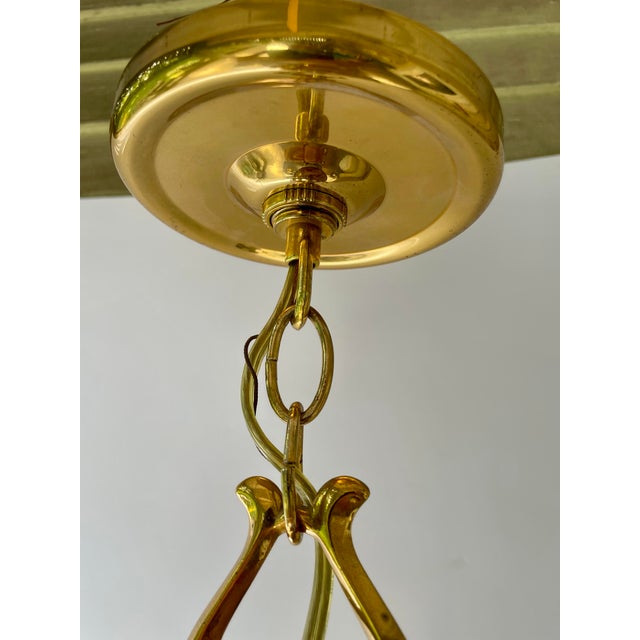 Brass Brass Tassel Chandelier For Sale - Image 8 of 10