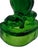 Vintage Emerald Green Pressed Glass Praying Hands Sculpture For Sale - Image 10 of 11