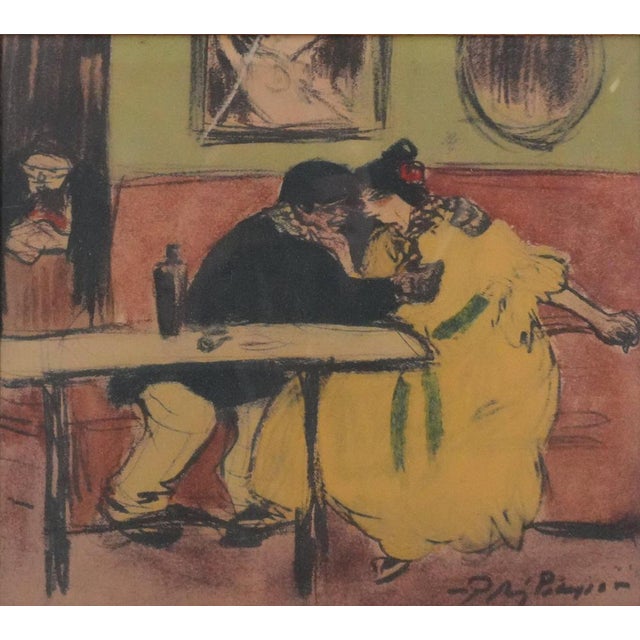 Pablo Picasso (1881-1973) The couch, The Blues of Barcelona Lithography and stencil printing (Jacomet process) Signed in...