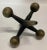 Bill Curry & Design Line Large Vintage Handmade Iron Jack by Bill Curry Paperweight For Sale - Image 4 of 11
