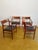 Wood Danish Chairs by Aksel Bender Madsen, 1950s, Set of 4 For Sale - Image 7 of 7