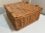 Vintage English Wicker Picnic Basket For Sale - Image 11 of 11