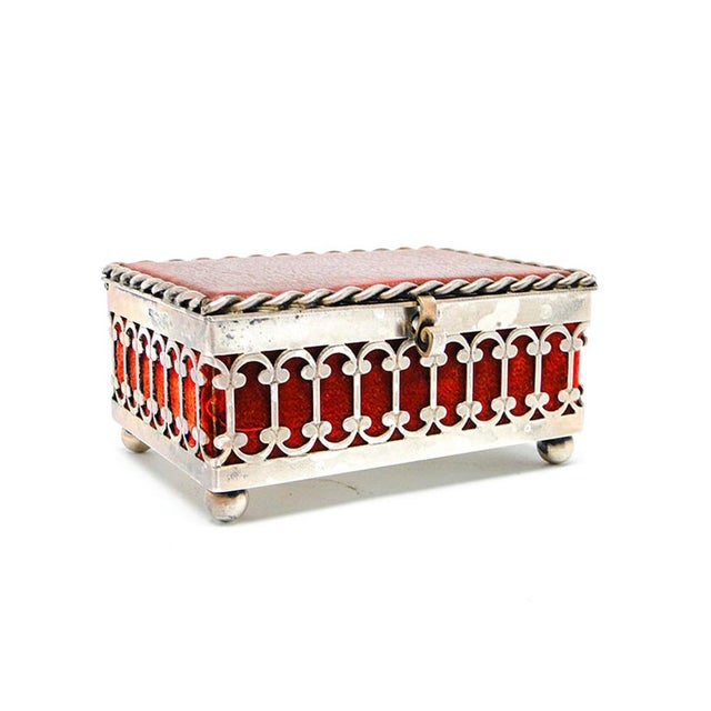 Postmodern Jewellery Box from Hefra, Poland, 1970s For Sale - Image 14 of 16