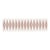 Sample - Schumacher Genevieve Embroidered Tape Trim in Blush For Sale