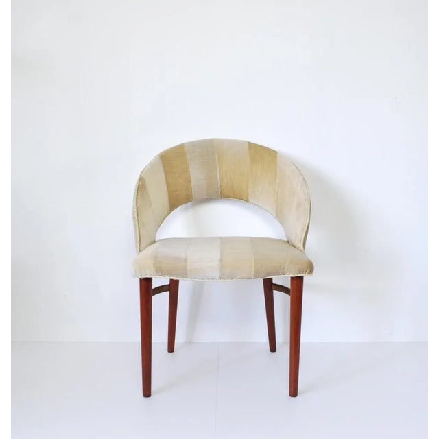 Vanity Chair by Frode Holm for Illums Bolighus, Denmark, 1950s For Sale - Image 3 of 16