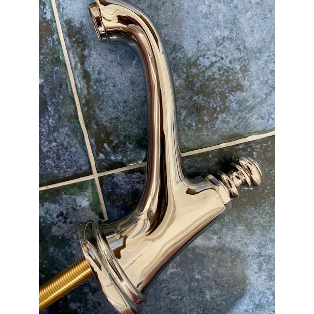 Traditional Kohler Bathroom Faucet With Lever Handles, Polished Nickel ...