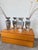 Vintage Vases in Aluminum, 1970s, Set of 4 For Sale - Image 11 of 18