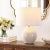 Contemporary Safavieh Zaid Resin Table Lamp - Ivory For Sale - Image 3 of 7
