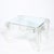 Pair of Mid-Century Modernist Rectilinear Lucite & Glass Side/End Tables For Sale - Image 18 of 18