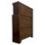 Antique English Oak Glazed Display Cabinet, 1900s For Sale - Image 9 of 12
