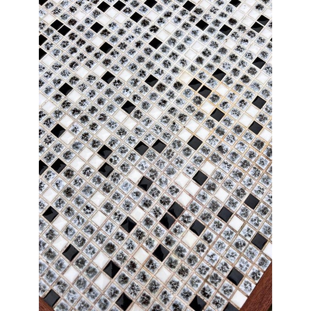 Teak Sideboard with Tiles and Lock For Sale - Image 4 of 11