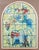1960s Marc Chagall 1960s Windows of Jerusalem Stained Glass Six Windows Framed For Sale - Image 5 of 12