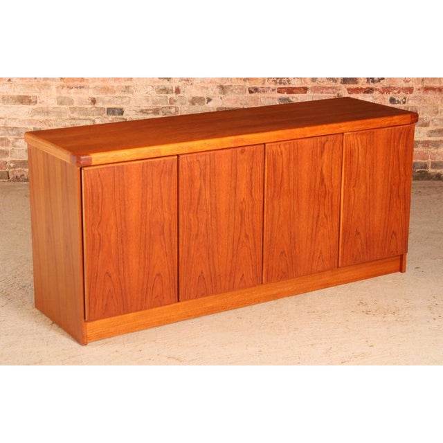 Mid-Century Modern Teak Sideboard by Christian Linneberg, 1970s For Sale - Image 3 of 14