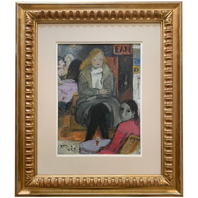 Withdrawal is a striking example of Paoli's mature figurative style, a subject built from loose, confident color and a...