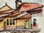 Rustic Henry Emil Salloch Original Watercolor on Paper Patzcuaro Mexico, 1961. For Sale - Image 3 of 7