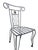 French Style French Style Wrought Iron Chairs, Set of 4 For Sale - Image 4 of 9