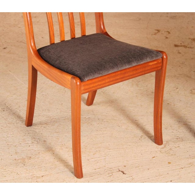 Mid-Century Teak Dining Chairs from White & Newton, 1960s, Set of 6 For Sale - Image 4 of 11