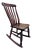Antique Maple Rocking Chair Sewing Rocker 19th Century For Sale