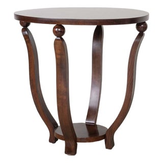 1930s French Art Deco Center Table For Sale