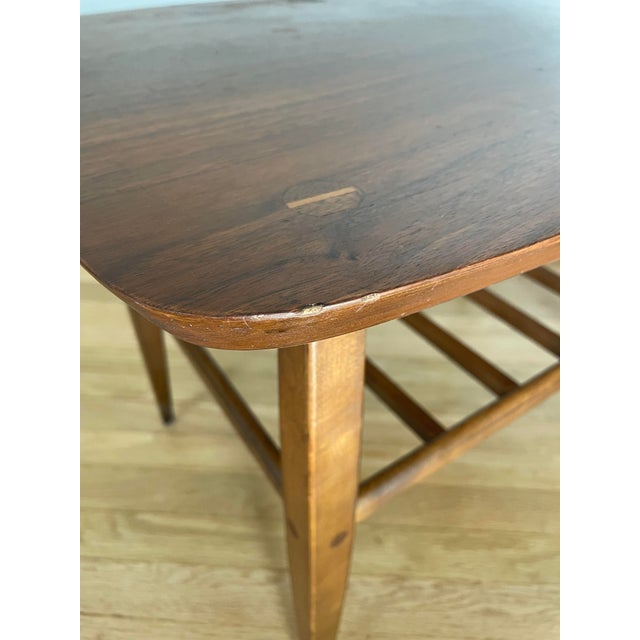 Mid Century Modern Lane Walnut Coffee Table For Sale - Image 9 of 11
