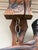 A striking example of mid-20th century American tiki design, this vintage Witco carved wooden scimitar wall sculpture...