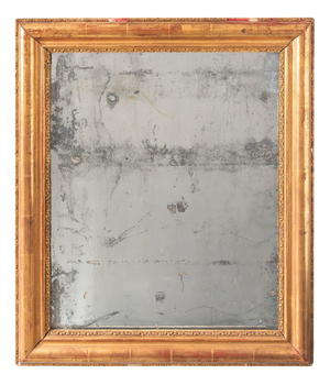 French Louis Philippe Gilt Gesso Mirror, 1850s