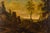 Classic landscape in the style of Claude Lorrain, with staffage. Maintained in the tradition of the seventeenth century...