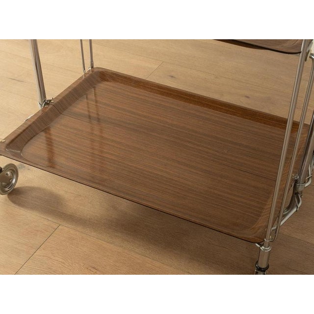 Vintage Dinett Serving Trolley by Bremshey & Co For Sale - Image 14 of 17