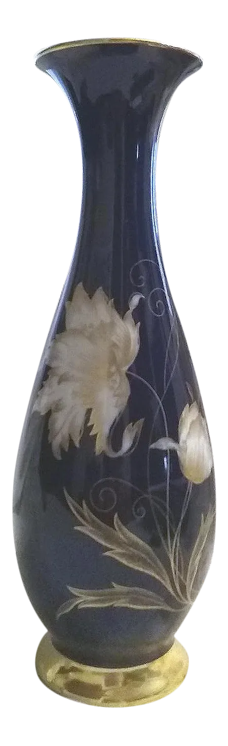 Vintage Mid 20th Century Royal Porzellan Bavaria Km Germany Floral