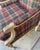 Rustic Style Vintage Highland House Blue and Red Wooden Chair For Sale In Atlanta - Image 6 of 7