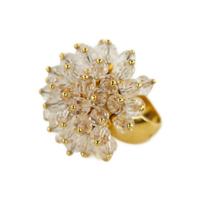 Spectacular Ring with Quartz, 2000s For Sale - Image 6 of 6