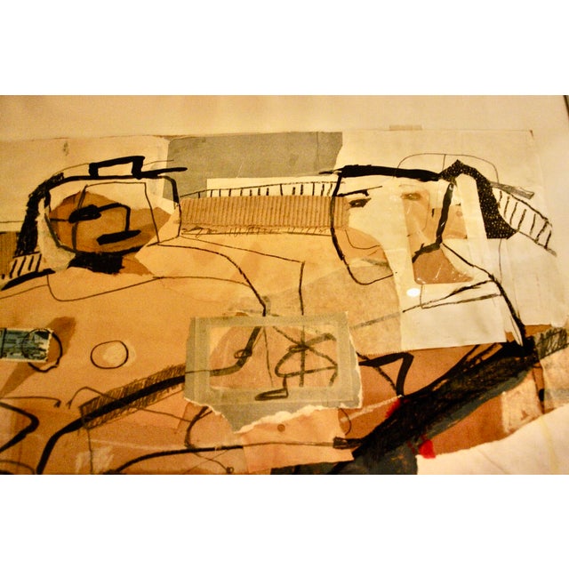 Claudette Griffith, Composition, 1987, Collage on Paper For Sale - Image 6 of 8