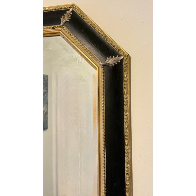 Vintage Bombay Company Allegro Hollywood Regency Octagonal Beveled Wall Mirror For Sale - Image 4 of 8