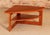 Danish mid century solid teak corner / coffee table with a magazine shelf by s. Burchardt-nielsen, circa 1970s. Excellent...
