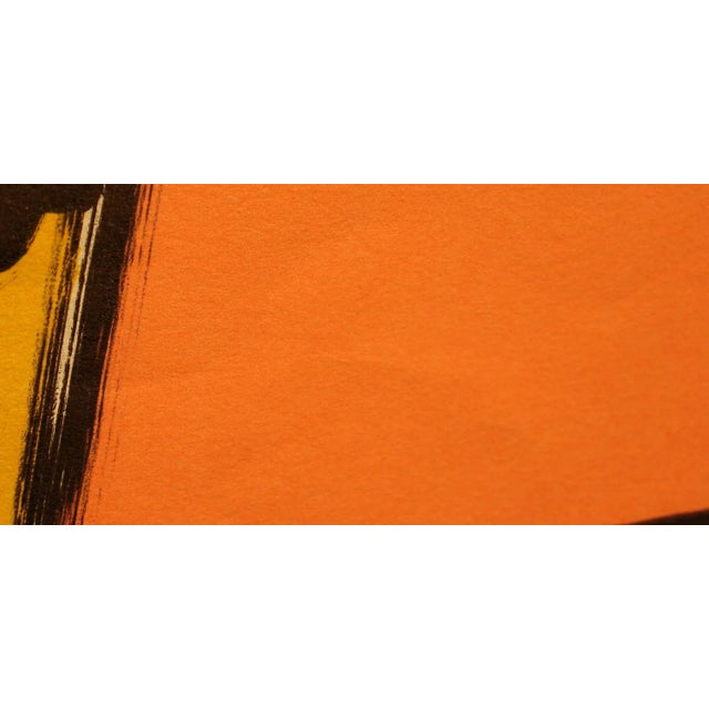 Impressionist Peter Max "Peach Lady" Hand Signed Fine Art Lithograph For Sale - Image 3 of 5