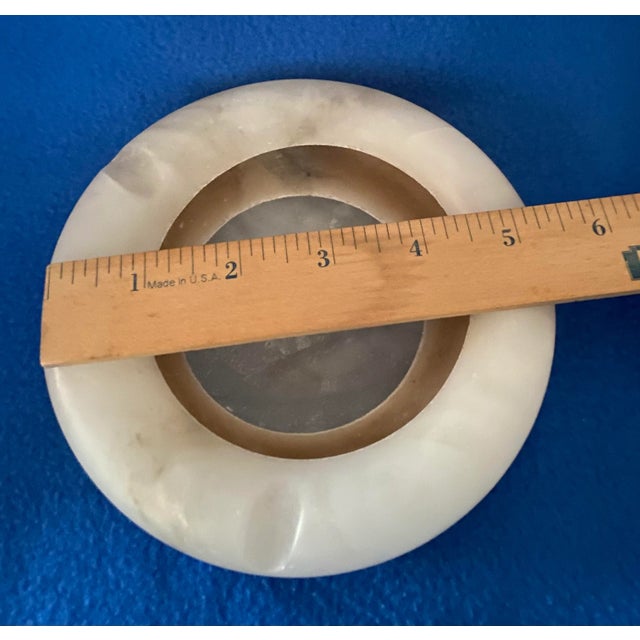 Italian Stone Ashtray & Catchall For Sale - Image 4 of 9