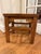 Antique Chinese Hardwood Elm Low Side Table / Stool For Sale - Image 4 of 17
